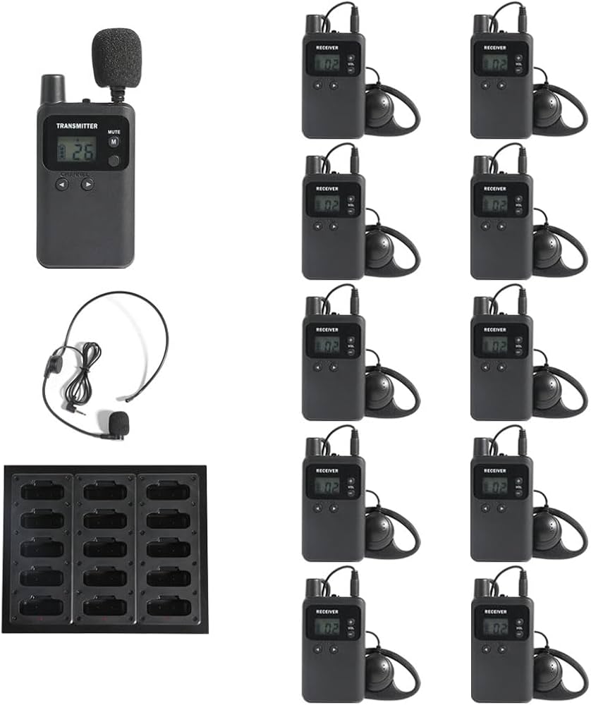 MiniGuide Compact Tour System (10 Receivers)